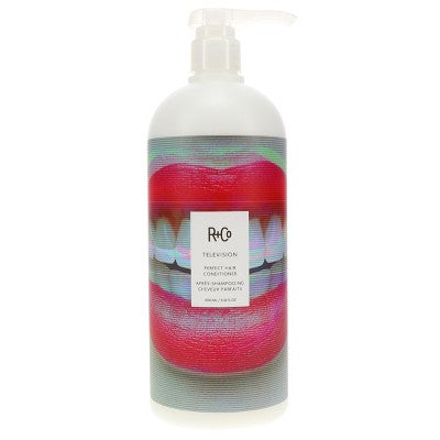 R+CO Television Perfect Hair Conditioner 33.8 oz - Imperfect Container