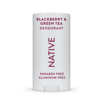 Native Solid Deodorant for Women & Men Blackberry & Green Tea 2.65oz - Imperfect Container