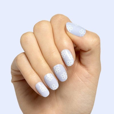 Olive & June Press-On Nails Floral Pack Floral Tip/Floral Doodle 64ct/2pk - New