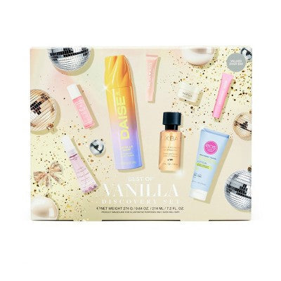 Best of Vanilla Fragrance Gift Set 8pc - Imperfect Box