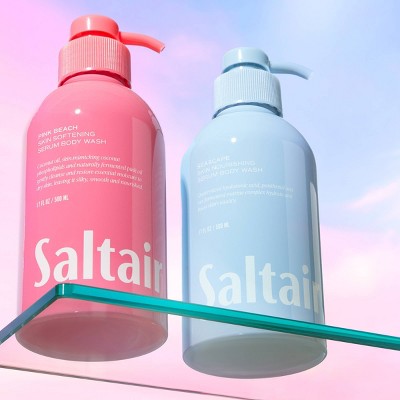 Saltair Seascape Serum Body Wash Clean Breeze Scent 17 fl oz - Imperfect Container