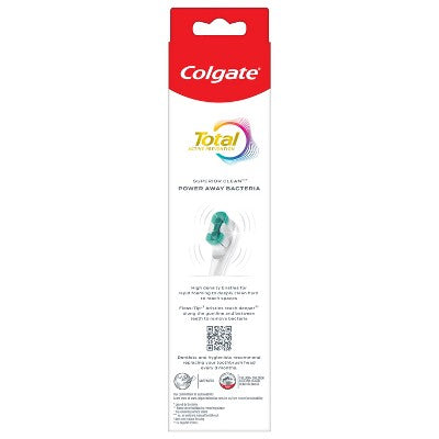 Colgate Total Active Prevention Battery Powered Toothbrush White - Imperfect Box
