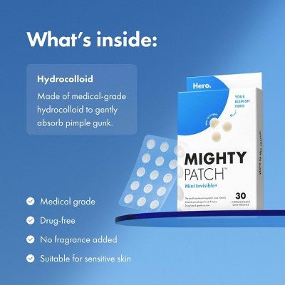 Hero Mighty Patch Invisible Mini 30ct - Imperfect Box