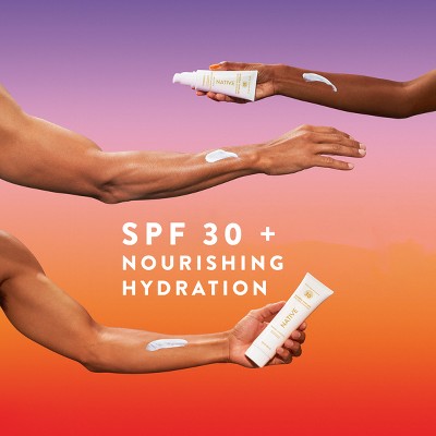 Native Mineral Sunscreen Coconut & Pineapple SPF 30 5 fl oz - Imperfect Container