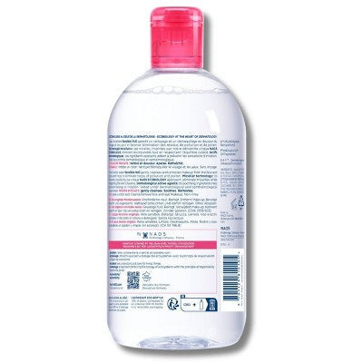 Bioderma Sensibio H2O Micellar Water Makeup Remover 16.9 fl oz - Small Amount Missing