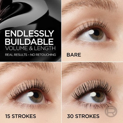 L'Oreal Paris Paradise Big Deal Volumizing and Lengthening Mascara Waterproof Black 0.33 fl oz - New
