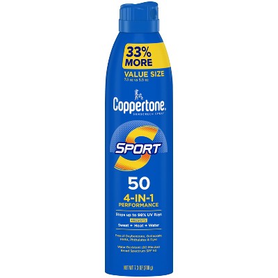 Coppertone Sport Sunscreen Spray SPF 50 7.3oz - New
