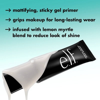 e.l.f. Power Grip Matte Primer 0.87 fl oz - Imperfect Box