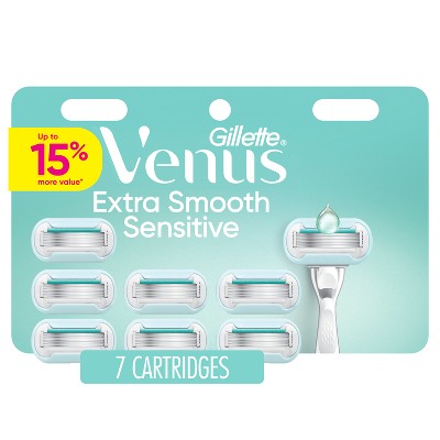 Venus Extra Smooth Sensitive Women's Razor Blade Refills 7ct - Imperfect Box