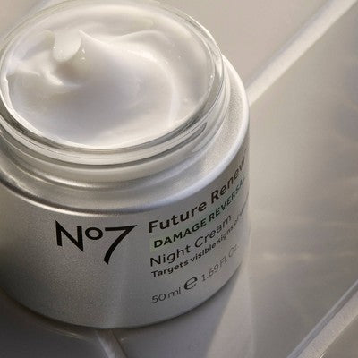No7 Future Renew Damage Face Moisturizing Night Cream 1.69 fl oz - Imperfect Box