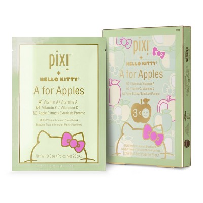 Pixi + Hello Kitty Sheet Multi-Vitamin Infusion Face Sheet Mask 3ct - Imperfect Box