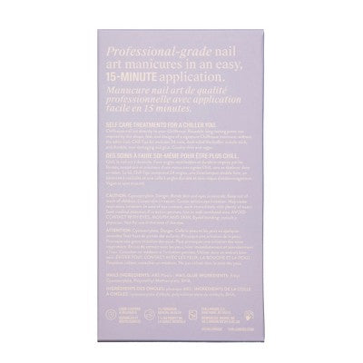 Chillhouse Chill Tips Fake Nails Design Studio Checked Out 24ct - Imperfect Box