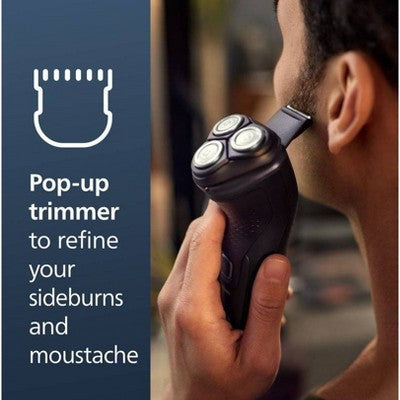Philips Norelco Wet & Dry Men's Rechargeable Electric Shaver 2400 X3001/90 - Imperfect Box