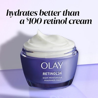 Olay Regenerist Retinol 24 Night Face Cream Moisturizer 1.7oz - Imperfect Box