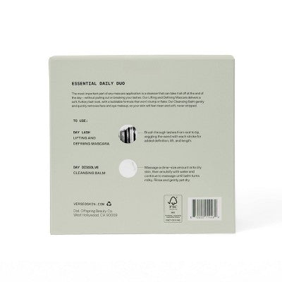 Versed The Essential Daily Duo Gift Set 2.65oz - Missing Box