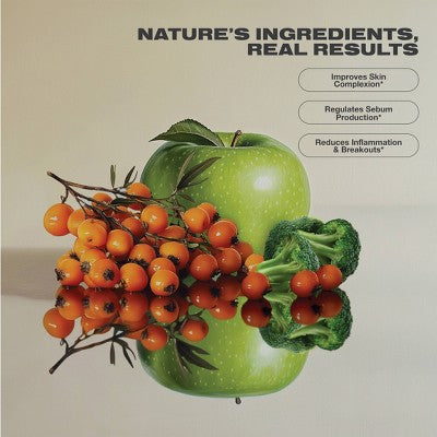 Imarais Beauty Clarity Anti-Blemish Gummies Vegan and Sugar-Free 30ct - Imperfect Container
