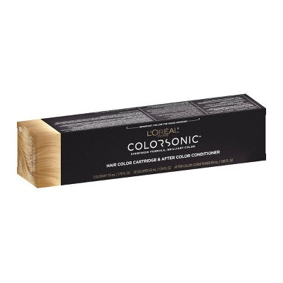 L'Oreal Paris Colorsonic Permanent Hair Color Cartridge Light Blonde Natural 9 - Imperfect Box