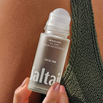 Saltair 5% AHA Serum Roll-On Deodorant Seascape 1.7 floz - New