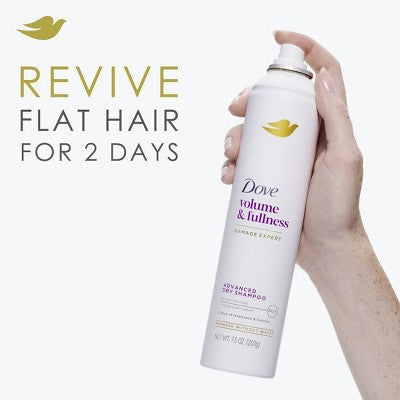 Dove Beauty Refresh + Care Volume & Fullness Dry Shampoo 7.3oz - Imperfect Container