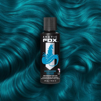 Arctic Fox Semi-Permanent Hair Color Dye Turquoise Blue 4 fl oz - Imperfect Container