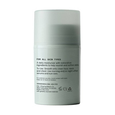 Versed Daily Recovery Rich Barrier Cream 1.5 fl oz - Imperfect Box