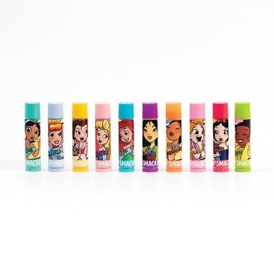 Lip Smacker Comic Princess Lip Balm Party Pack 10ct /1.4oz - New
