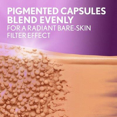 COVERGIRL Simply Ageless Skin Perfector Essence Vegan Foundation 20 Light 1 fl oz - Imperfect Container