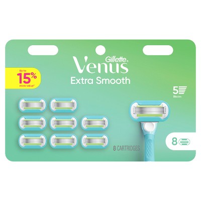 Venus Extra Smooth Women's Razor Blade Refills 8ct - Missing Box