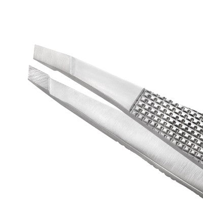 Tweezerman No Slip Wide Grip Slant Tweezer - New