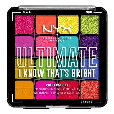 NYX Professional Makeup Ultimate Eyeshadow Palette  0.32 oz - Imperfect Container
