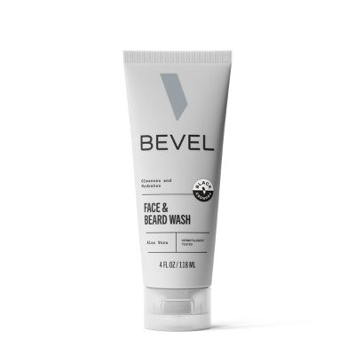 Bevel Men's Face Wash Tea Tree Oil Coconut & Vitamin B3 4 fl oz - Imperfect Container