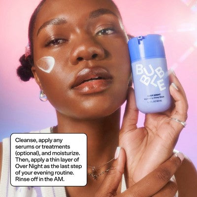Bubble Skincare Over Night Hydrating Sleep Mask 1.7 fl oz - Missing Box