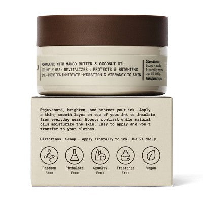 Papatui Enhancing Mens Tattoo Balm Unscented 2 fl oz - Imperfect Box