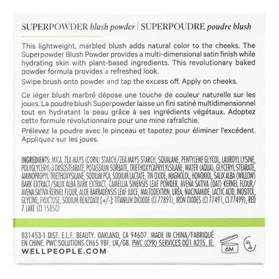 Well People Superpowder Blush Hazelnut Harvest 0.17oz - Imperfect Box