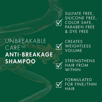 Nexxus Unbreakable Care Biotin Shampoo with Keratin 13.5 fl oz - Imperfect Container