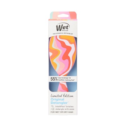 Wet Brush Original Detangling Hair Brush Endless Summer Ice Cream Limited Edition - Imperfect Box