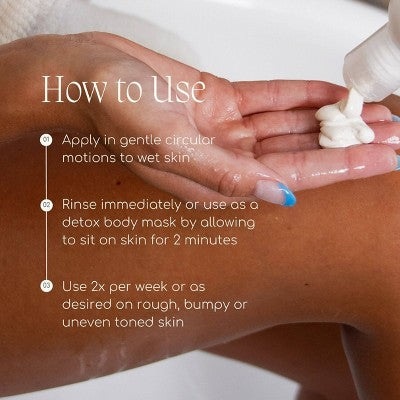 Forgotten Skincare Get It Bright Exfoliating Body Scrub 8 fl oz - New