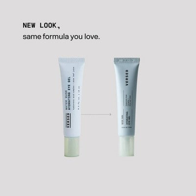Versed Water Rush Hydrating Eye Gel 0.5 fl oz - Imperfect Box - Osadia Concept Store