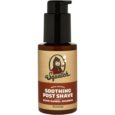 DR. SQUATCH Men's Natural Soothing Post Shave Wood Barrel Bourbon 2.5 fl oz - Missing Box
