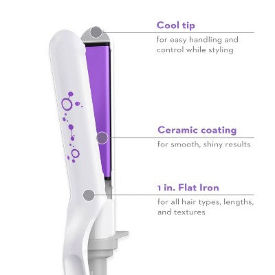 Conair Style Chemistry Flat Iron Attachment For Use With Style Chemistry Starter Kit Power Handle 1" - Imperfect Box