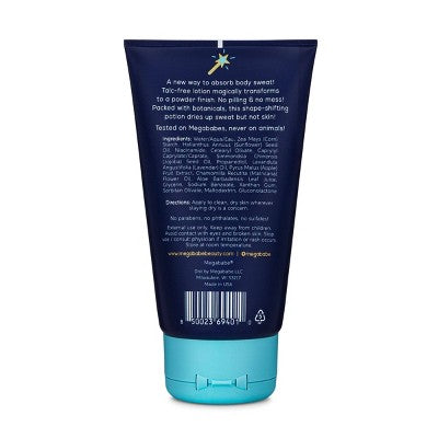 Megababe Magic Powder Stay-Dry Lotion Potion Cream Deodorant 4.5 fl oz - Imperfect Container