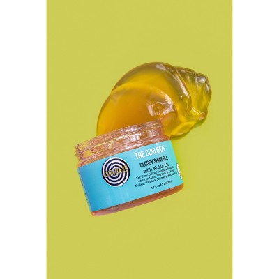 CurlDaze Shine Gel with Kukui 12 fl oz - Imperfect Container