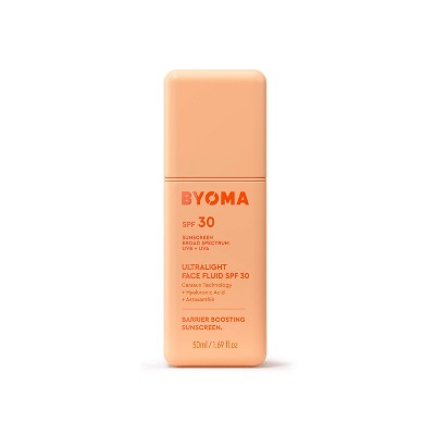 BYOMA Liquid Face Fluids SPF 30 1.69 fl oz - Imperfect Container