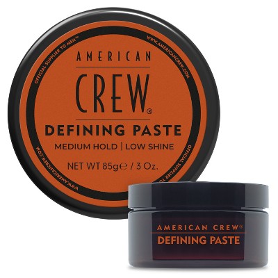 American Crew Men's Medium Hold and Low Shine Hair Defining Hair Gel Paste 3oz - Imperfect Container
