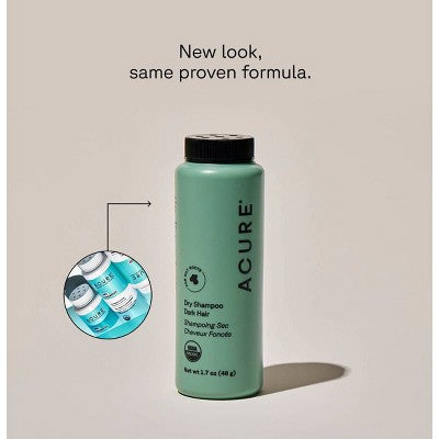 Acure Brunette to Dark Hair Dry Shampoo 1.7oz - New