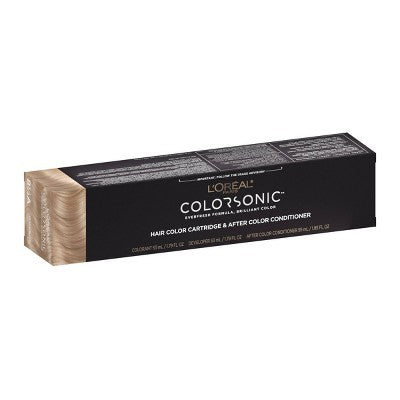 L'Oreal Paris Colorsonic Permanent Hair Color Medium Blonde Ash 8.5A - Imperfect Box