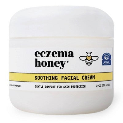 Eczema Honey Soothing Facial Cream 2oz - Imperfect Container