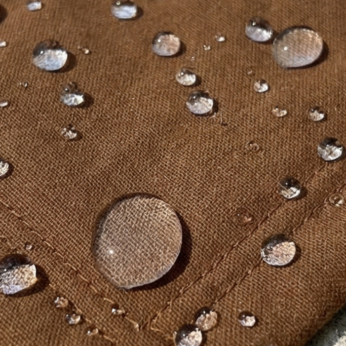 Wool Canvas Camping Blanket - Waxed Canvas Outdoor Blanket / Bushcraft Blanket