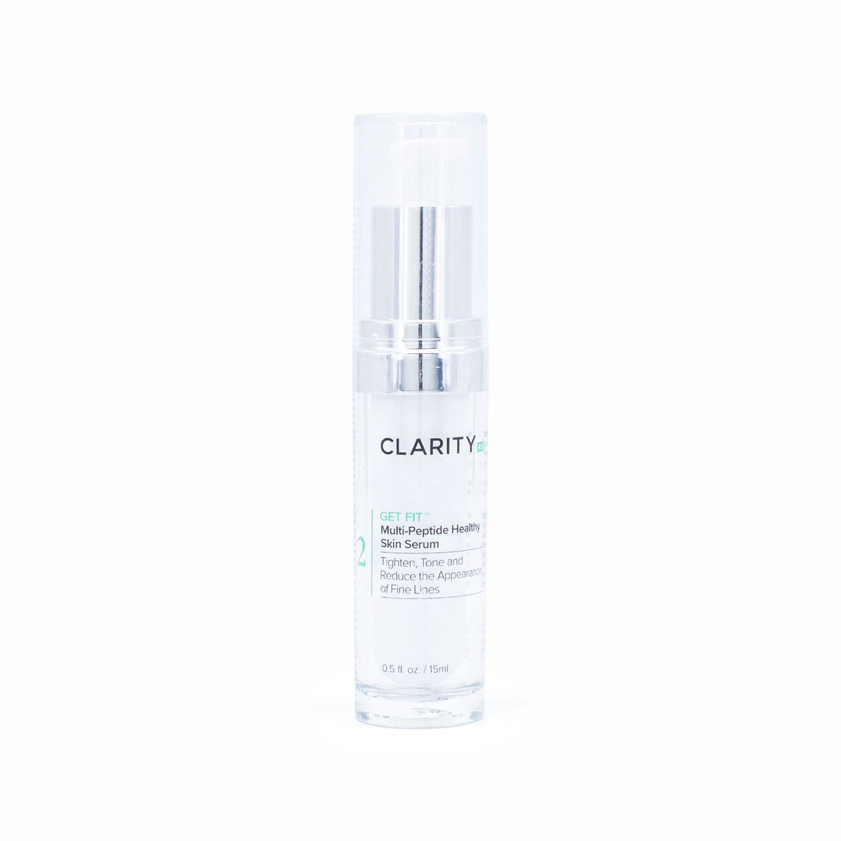 CLARITY RX Get Fit Multi-Peptide Healthy Skin Serum 0.5oz - Missing Box