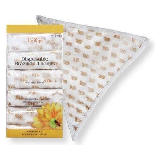 GiGi Disposable Brazilian Thongs 12 Count